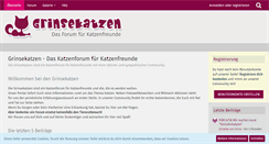 Desktop Screenshot of grinsekatzen.de